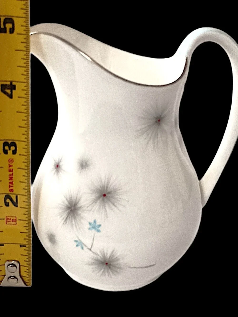 Royal Doulton Thistledown Sugar Bowl Creamer Set H4943 Bone China Vintage Atomic